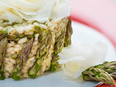 Risotto asparagi e taleggio